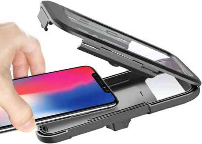 360 Degree Waterproof Mobile Holder for Bike & Cycle (Black)